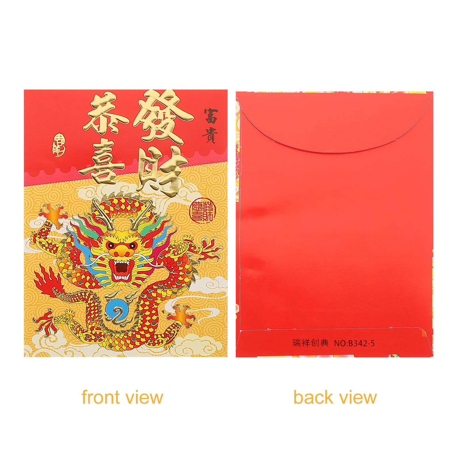 

30Pcs Red Money Envelopes Chinese New Year Dragon Design Lucky Cash Packets Spring Festival Lunar New Year 2024