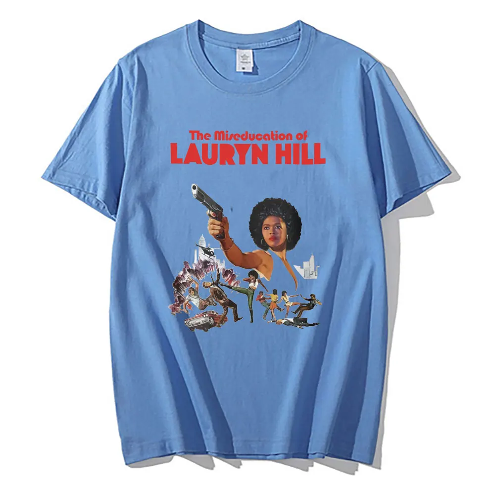 Vintage 90s Comic Style Lauryn Hill Inspired The Miseducation of Lauryn Hill Graphic Tshirt Men Women Hip Hop Oversized T-shirt