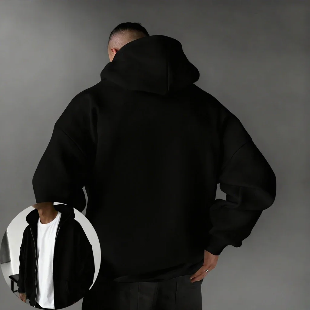 Demon Slayer Anime Men's and Women's Zipper Hoodie Autumn/Winter  Kamado Tanjirou Printed Casual Sports Sports Sweater Top