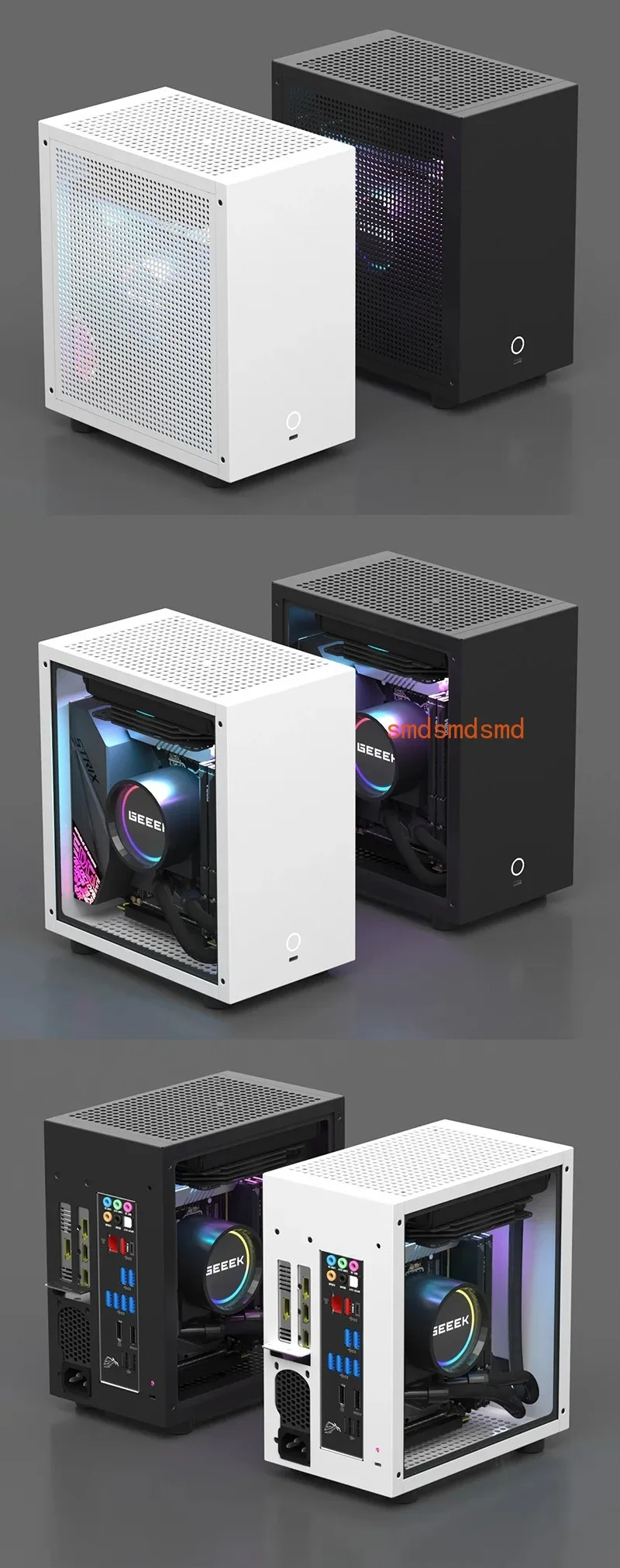 M31 itx chassis 120 water-cooled, half-height graphics card, small 1U power supply
