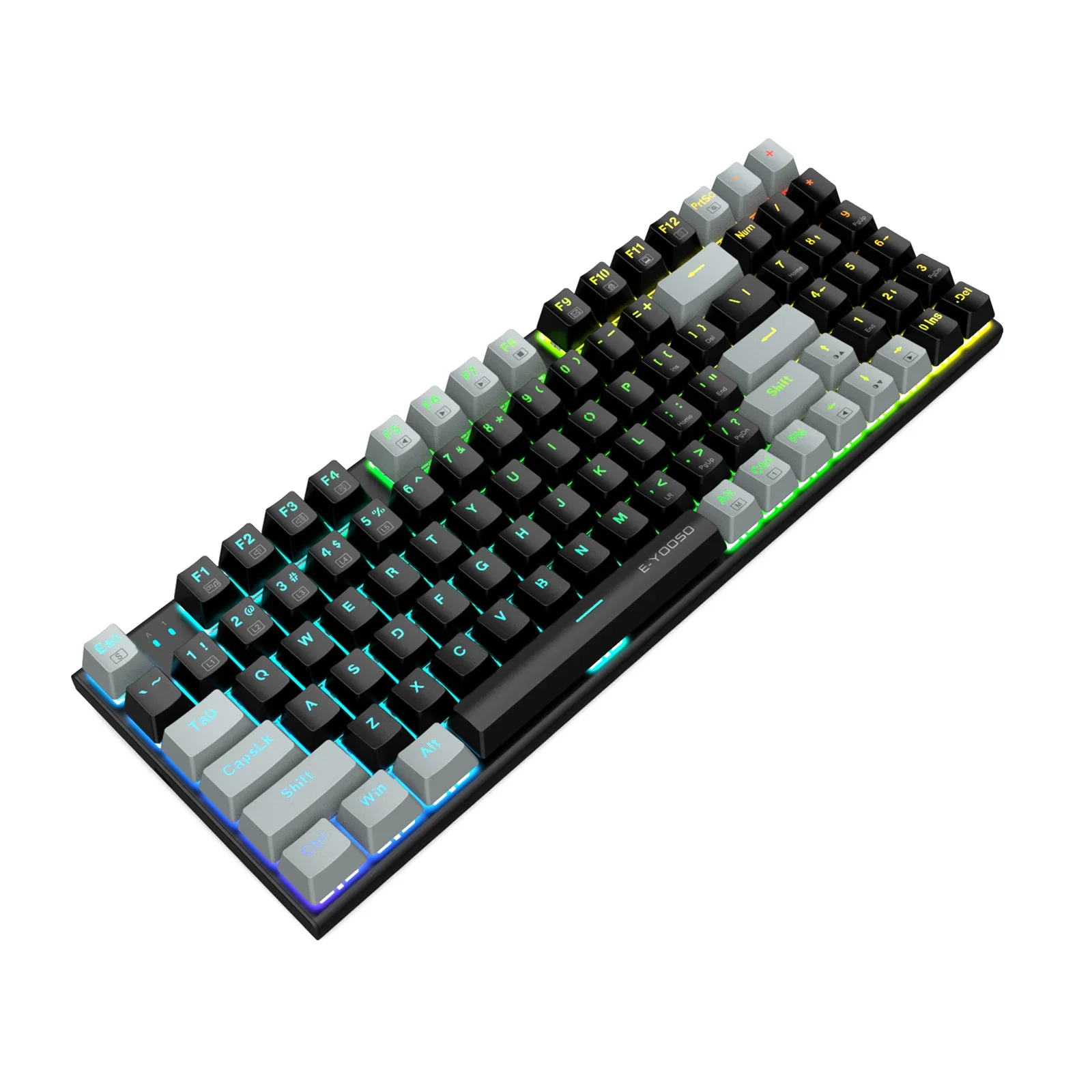 

New arrival 94keys layout wired mechanical keyboard hot swap RGB backlight gaming mechanical keyboard for computer/laptop