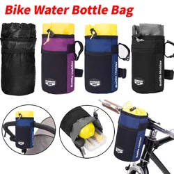 Bicycle Water Bottle Bag Cycling Water Bottle Carrier Pouch Bike Bag MTB Bike Insulated Kettle Handlebar Bag Bicycle Accessories