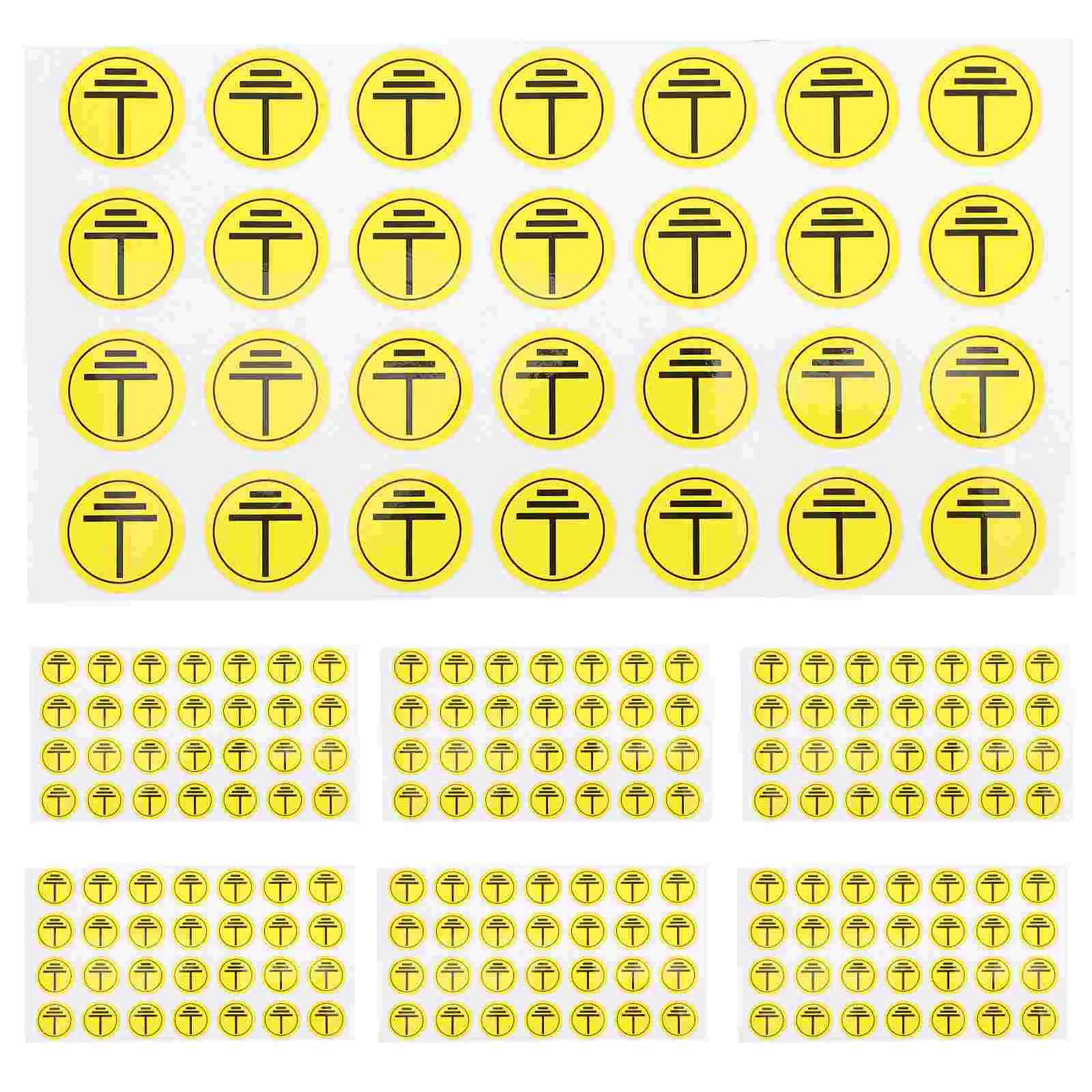 

Sign Signage Caution Stickers Warning Decal Machinery Safety Motor Decals Ground Connection Yellow Grounding