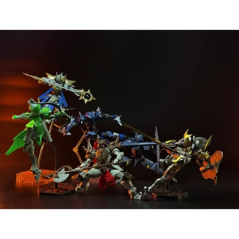 

Прямая доставка на складе, оригинальная аниме-модель Bandai 30 MINUTES FANTASY LIBER KNIGHT Armor, экшн-фигурки, игрушки для детей, подарочная модель