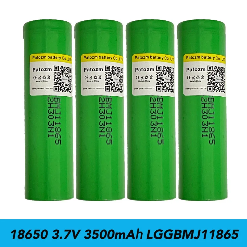 

Original LG Battery 18650 Mj1 3500Mah 3.7V Rechargeable Battery Flashlight Camera Headlight Portable Speaker Lithium-Ion Battery