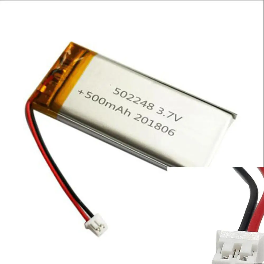 Rechargeable 3.7V 500Mah 502248   Polymer Ion Battery For ELECTRIC TOYS CHARGING TREASURE POWER MOBILE POWER DVD GPS MP401