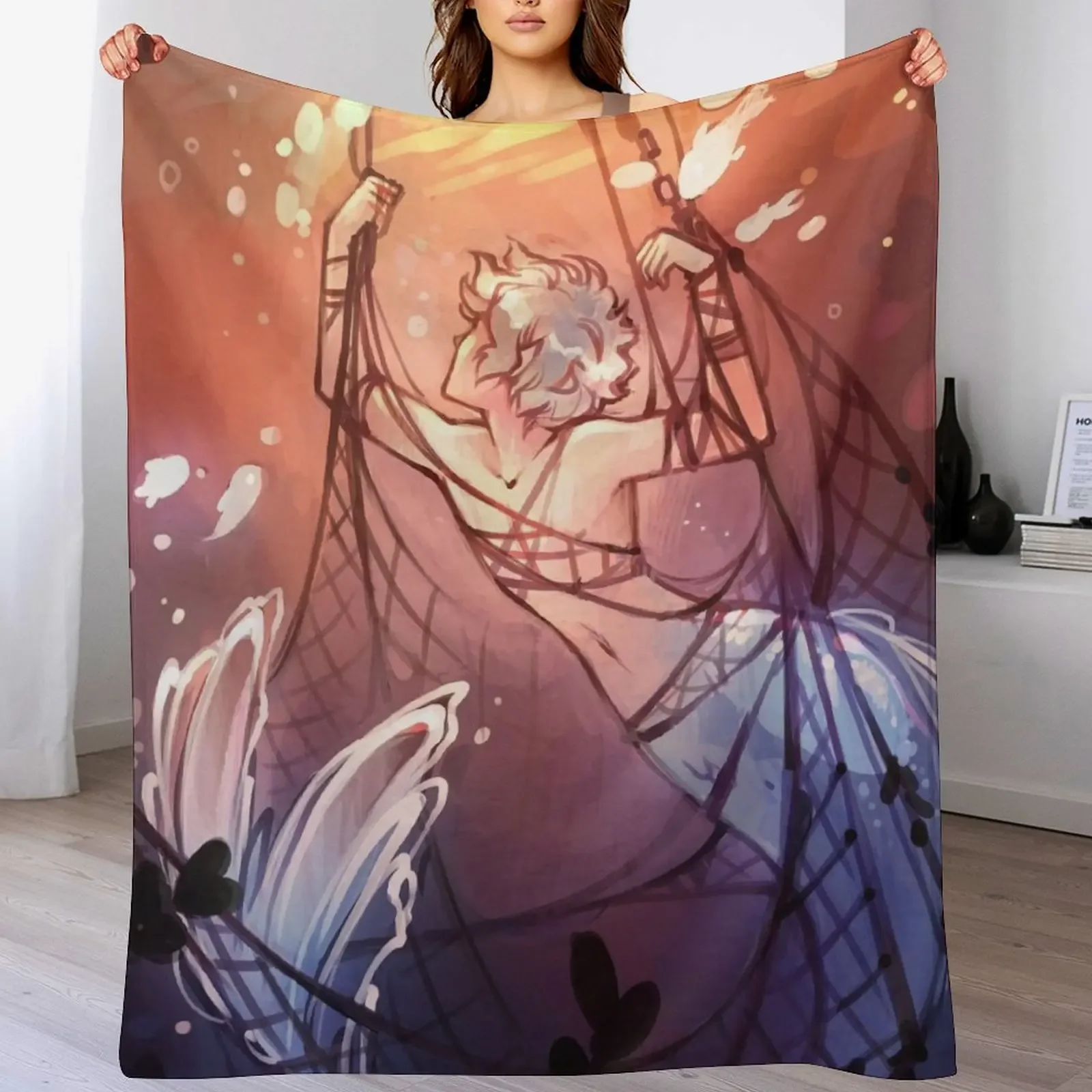 

Bound Throw Blanket Designers Furrys Soft Luxury Blankets