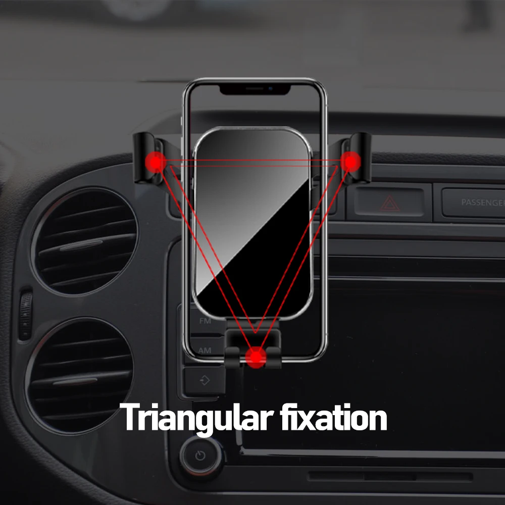Auto-Handyhalter für Volkswagen VW Tiguan 2012 2013 2014 2015 2016 Grad drehbarer GPS-Spezialhalterungshalter – Detail 9