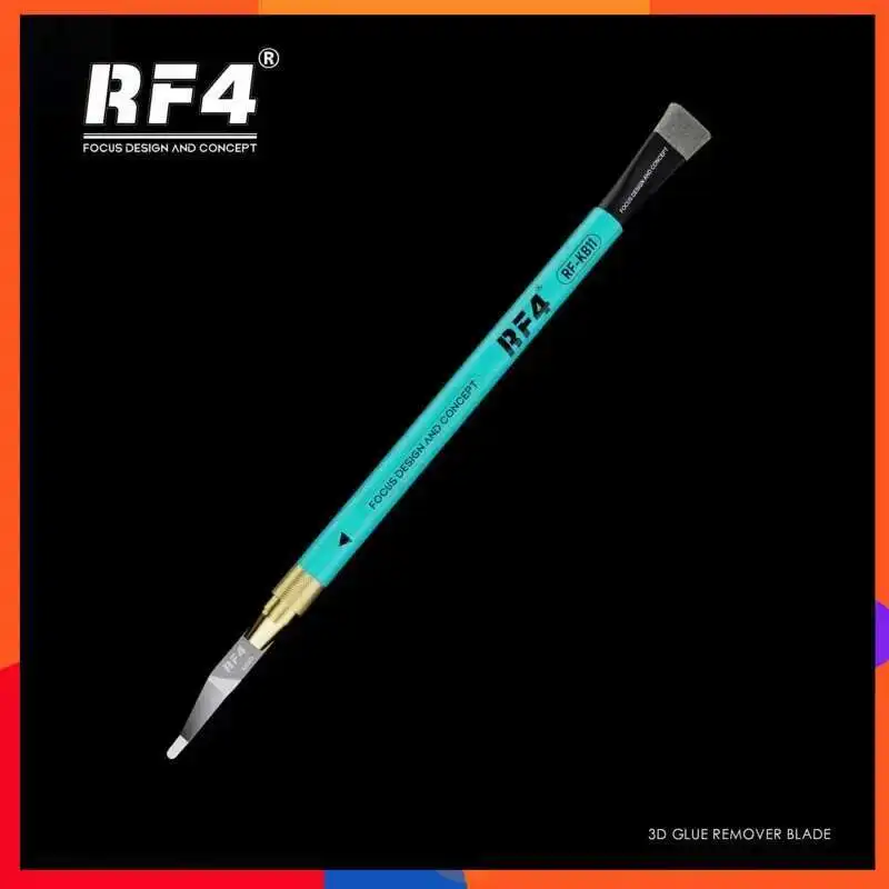

RF4 RF-KB11 2в1 3D лезвие и щетка Многофункциональный скребковый чип Tn CPU IC Жесткий диск Многослойная скребковая печатная плата Ремонтный набор