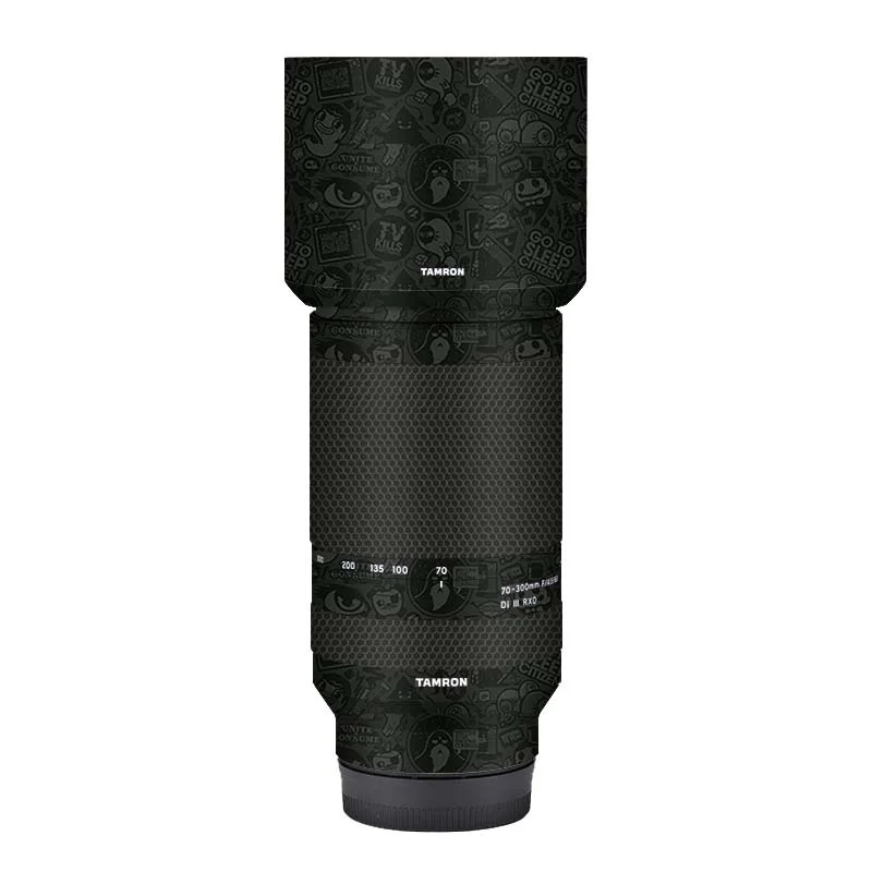 Película de envoltura de piel para Tamron 70-300mm F/4,5-6,3 pegatina de piel antiarañazos cubierta de película protectora de lente de cámara 70300 70-300mmF4.5-6.3