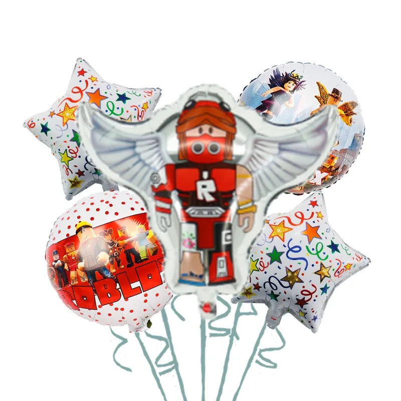 حار ROBLOX عيد ميلاد احباط بالونات الكرتون موضوع ألعاب احتفالات Diy بها بنفسك لوازم استحمام الطفل لصالح لعبة هدية رقم بالون الصبي لعبة