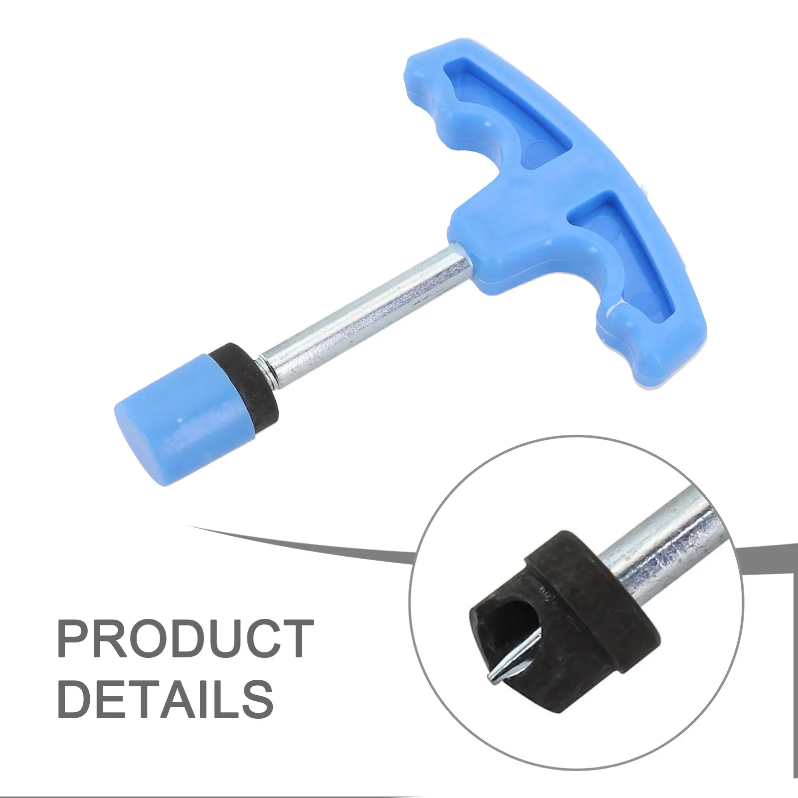 1pc 16/20mm T-vormige Gat Opener Tool Tuin Watering Handleiding Boor Voor PE Pijp bypass Perforator Enkele Puncher
