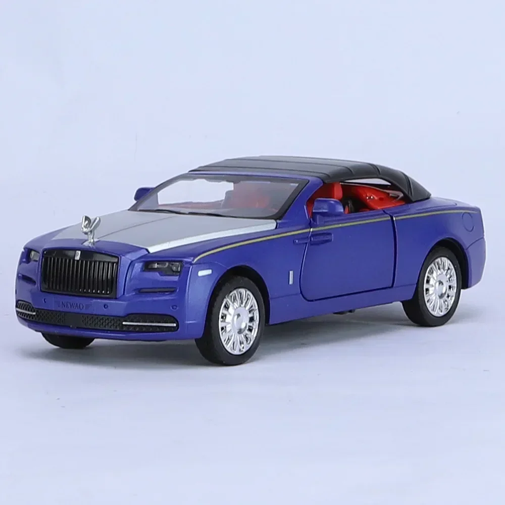 1:32 Rolls Royce Dawn Spofec Alloy Die Cast Toy Car Model Sound and Light Pull Back Children\'s Toy Collectibles Birthday gift