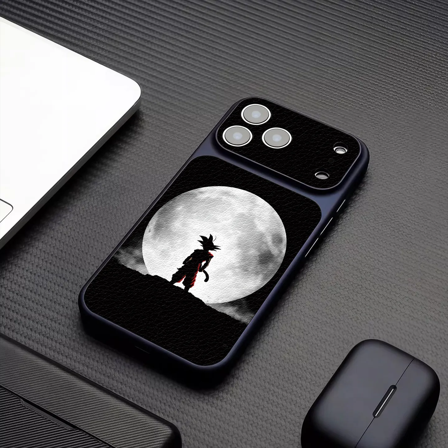 DragonBall anime peripherals Son Goku suitable for iPhone 17 16 15 14 13 12 11 Pro Max mobile phone protective case view 4