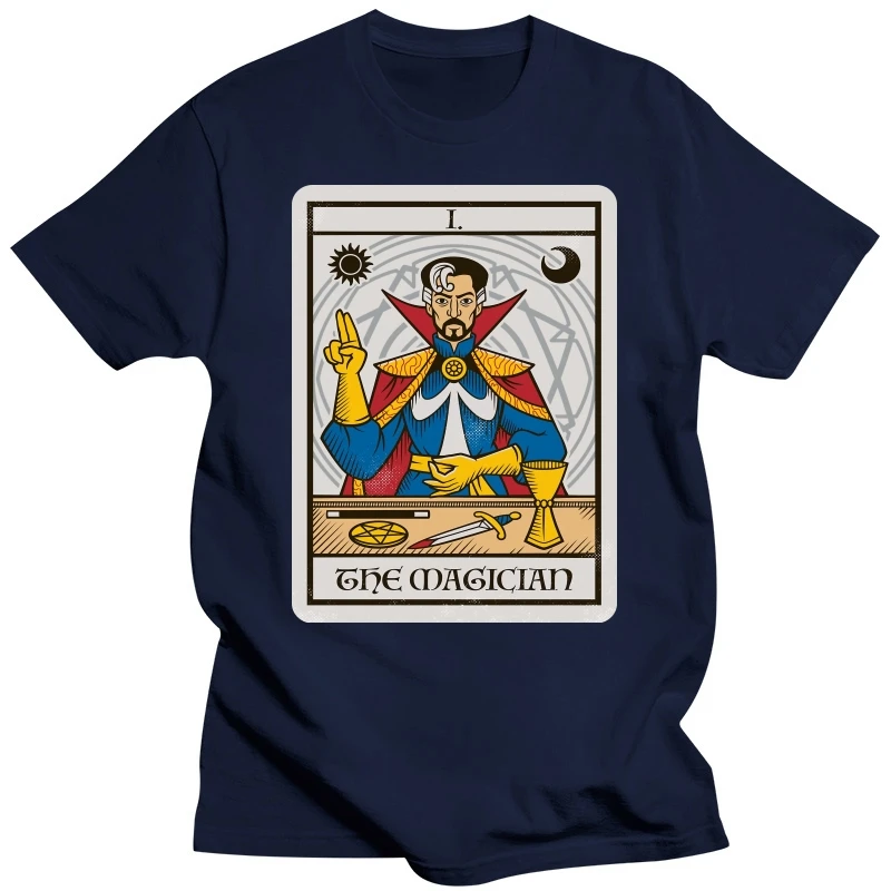 Dr Strange Tarot Card The Magician Classic Black T-Shirt