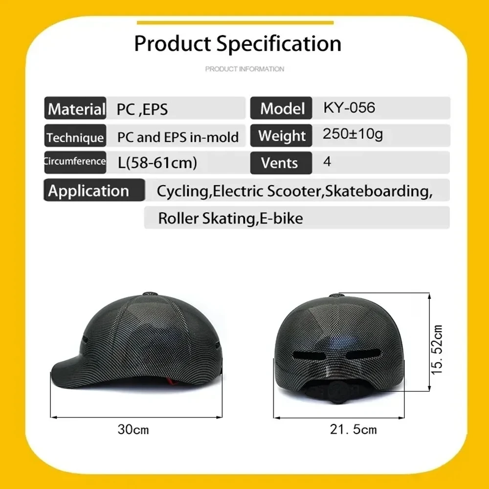 Electric Scooter Helmet Electric Bike Riding Safety Helmet Adult\'s Kids Bicycle Helmet Scooter Accessories For XiaoMi Scooter