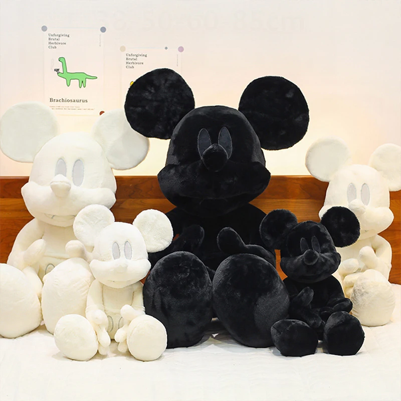

100cm Kawaii Mickey Minnie Plush Toy Anime Cartoon Stuffed Doll Large Size Cartoon Baby Kids Birthday Xmas Gift Soft Cuddly Toy