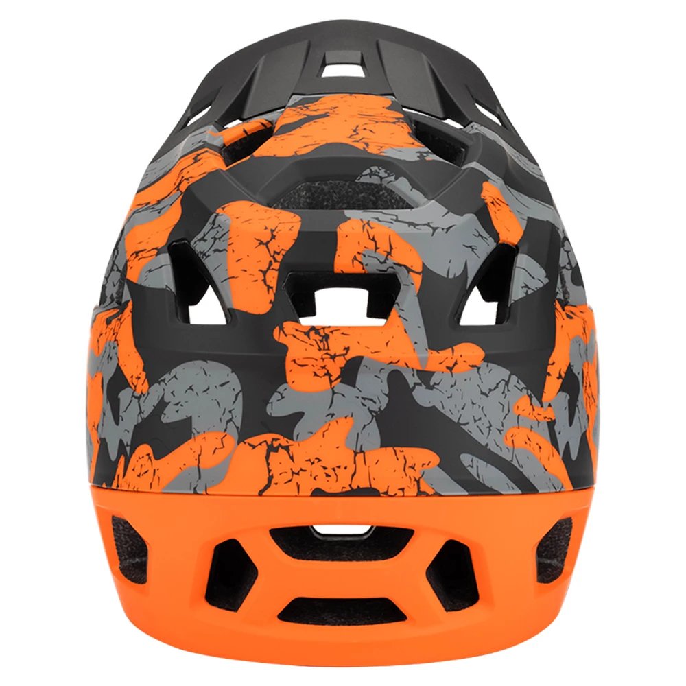 LIXADA Full Face Mountainbike Helm Erwachsene Racing Downhill MTB Helm für Mountainbike Coole Fahrradhelm MTB Zubehör – Detail 21