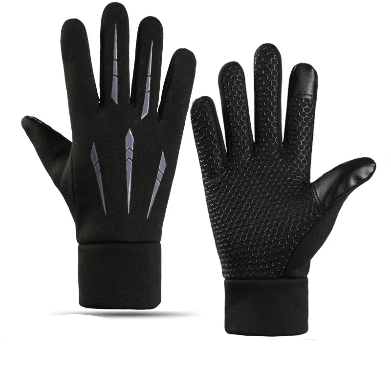 Guantes impermeables de invierno para hombre, resistentes al viento, para deportes, pesca, pantalla táctil, conducción, motocicleta, esquí, antideslizantes, cálidos, para ciclismo, para mujer