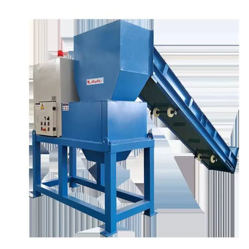 Competitive Price High Strength Industrial Double Shaft Shredder For Waste Plastic Metal Wood Paper