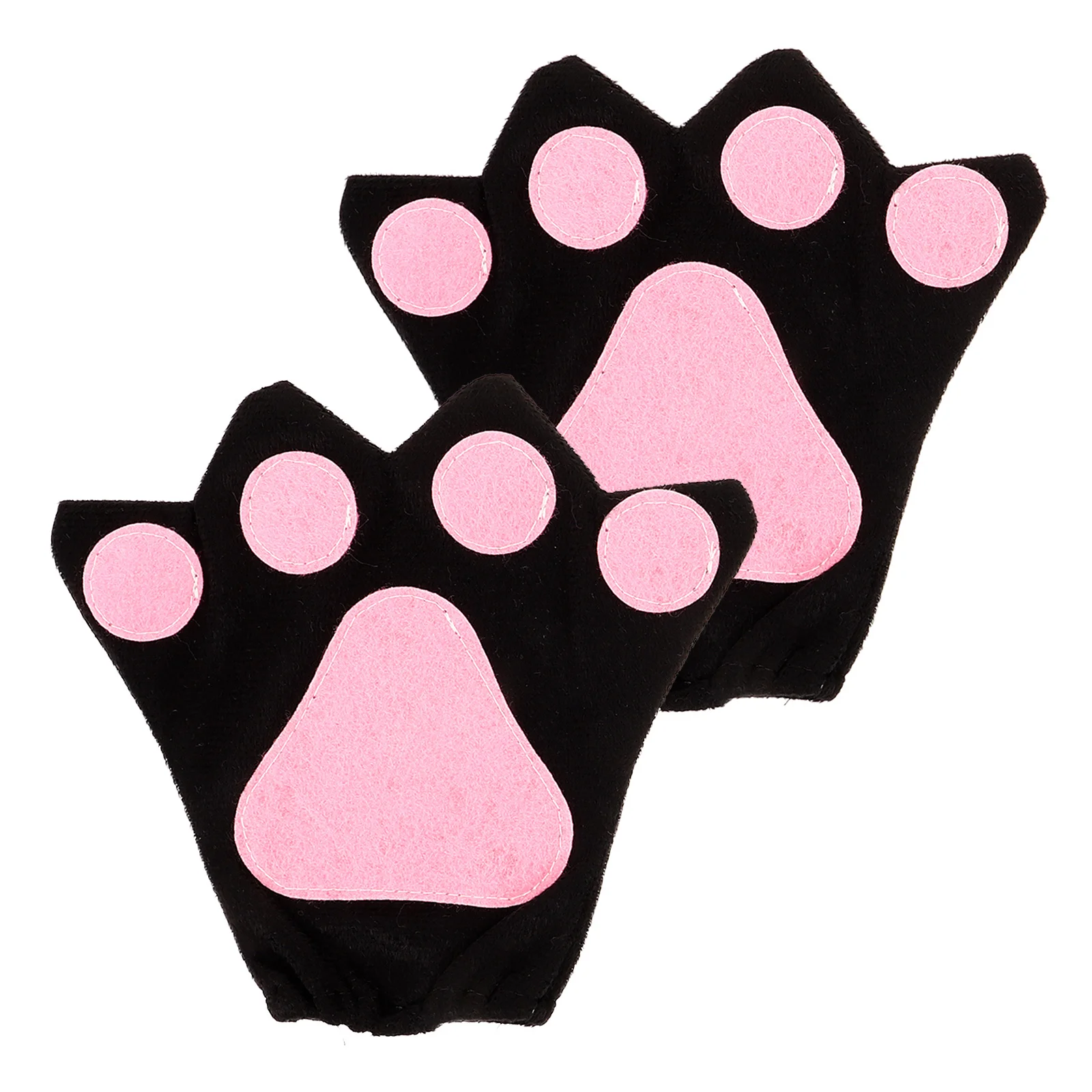 1 زوج قفازات الأداء رائعتين الحيوان باو تصميم لينة تأثيري القفازات لمرحلة مهرجان الحفلات الحيوان باو قفازات تأثيري