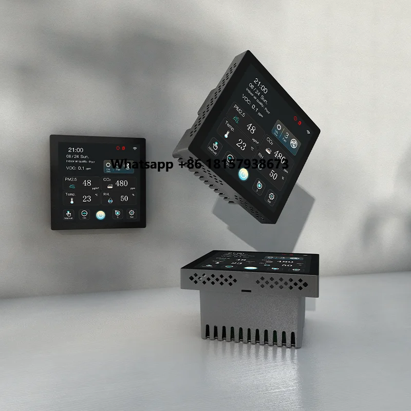 

Temperature Humidity Sensor for Indoor Air Quality Controller for Heat Recovery Ventilation