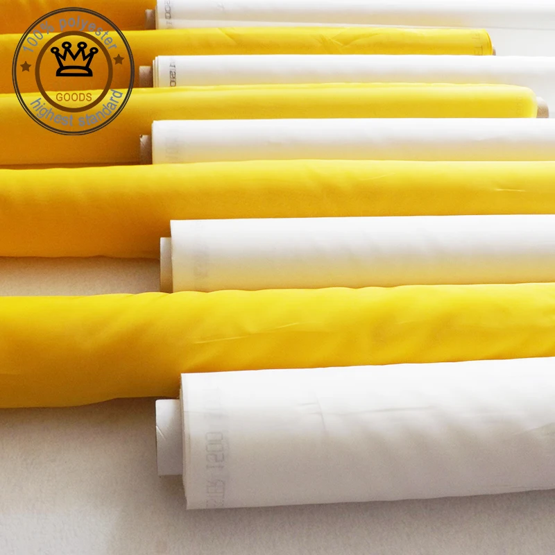 

Free Shipping! 140T 34um High Quality Polyester Mesh T-Shirt Printing Cloth Silk Screen Textile Printing Fabric with 145cm Width