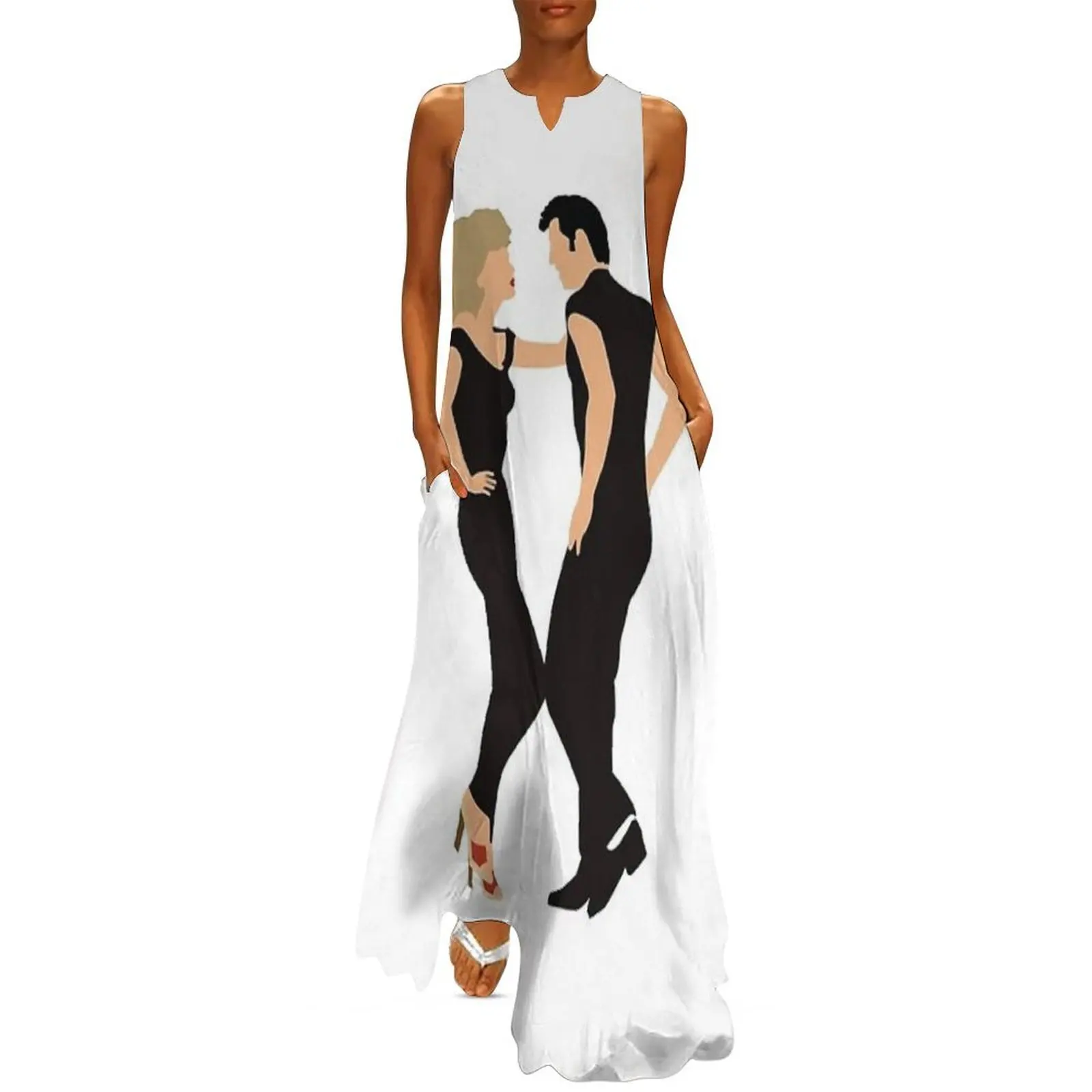 

Grease Long Dress women's clothing summer 2025 novelties clothes for woman birthday dresses for women Woman clothing