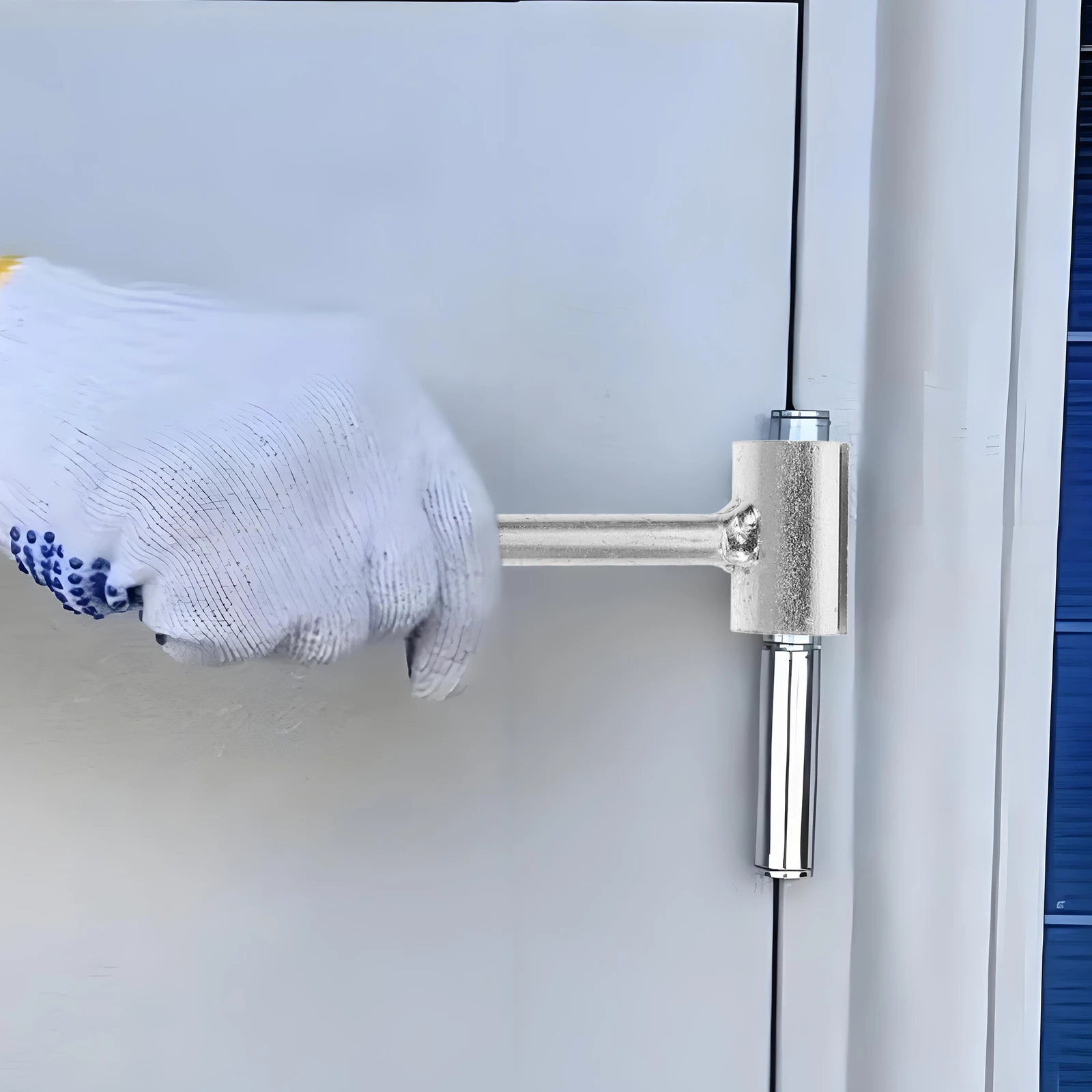 

Heavy Duty Steel Seam Adjustment Wrench 45# 19mm Door Hinge Gap Tool Durable Long Lasting Easy Use Hardware Tools for Standard