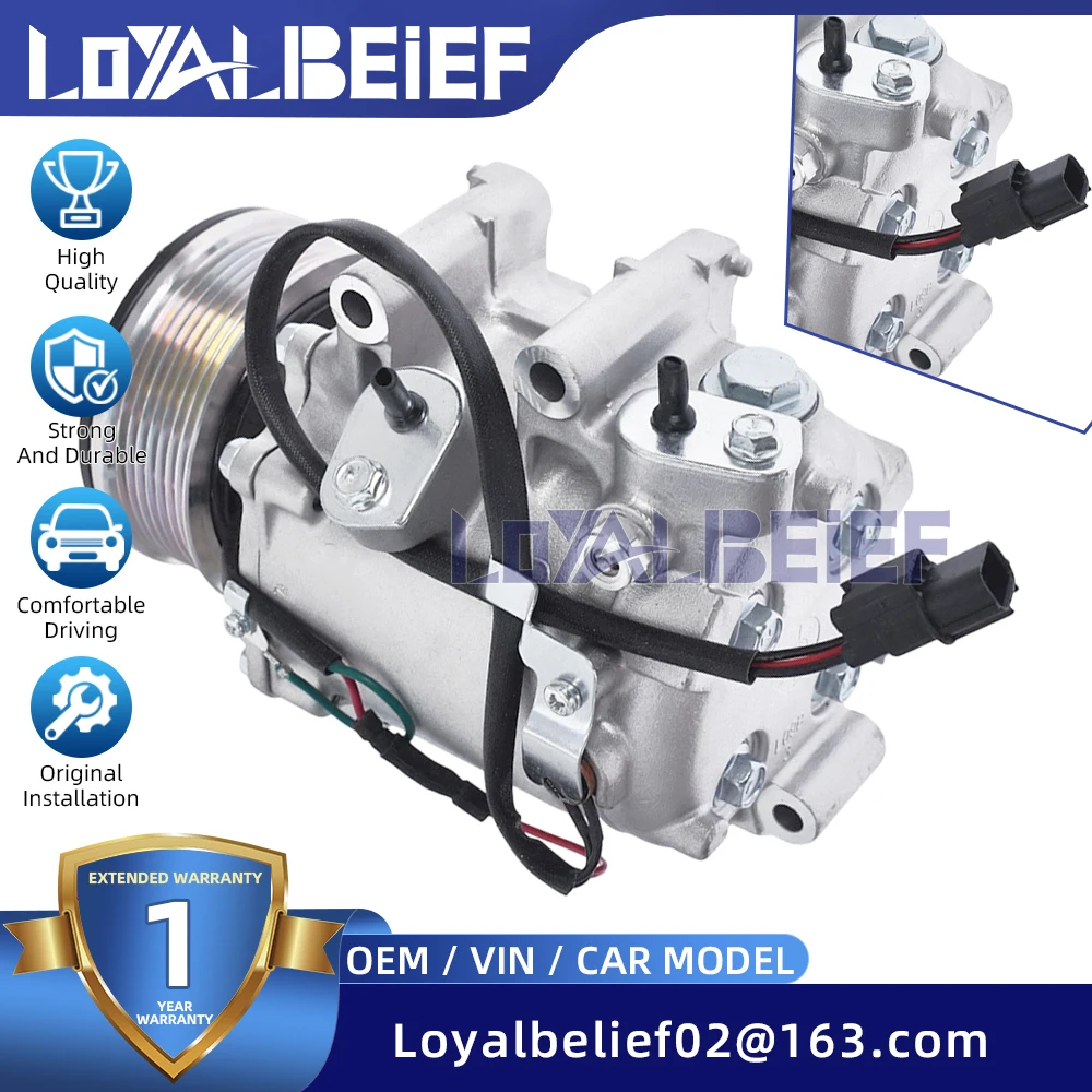 

Компрессор кондиционера для Honda Civic 2006-2011 L4 1.8L 38810Rnaa02 38810Rrba01 38810-Rna-A02 38810-Rrb-A01