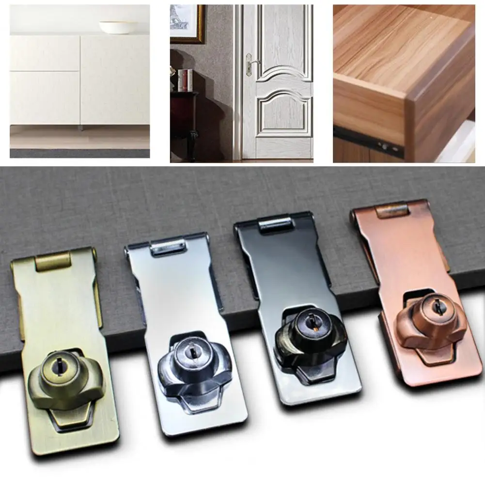 Drawer Lock Protective Wear Resistance Door Locking Latch Hardware Baby Care Cabinet Lock Drawer