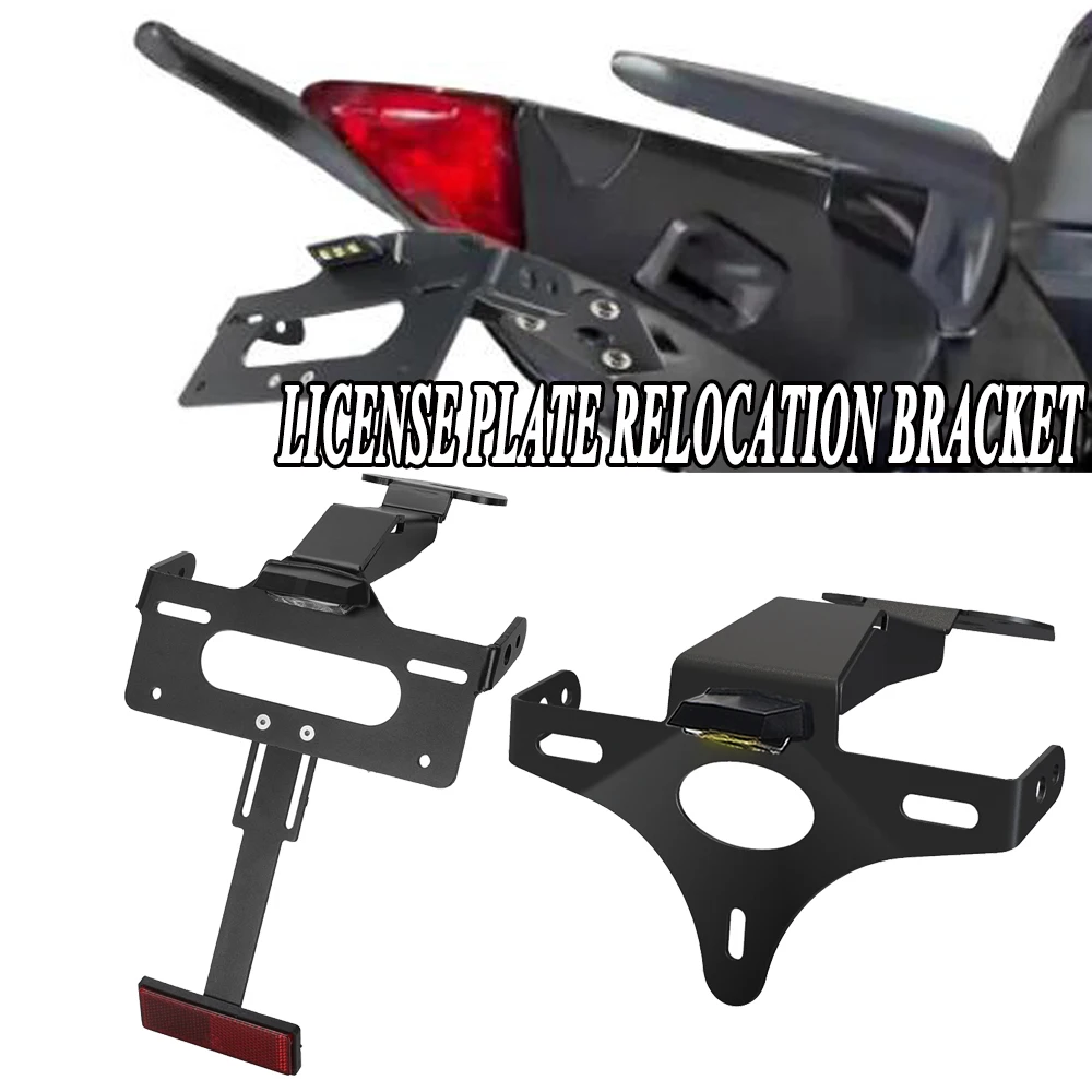 For Tiger 660 Sport 2022 2023 2024-2025 Rear License Plate Holder Bracket with Light Tail Tidy Fender Eliminator Tiger660 Sport