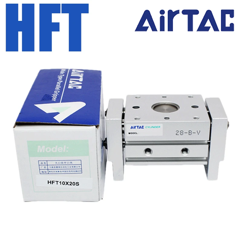 Large Caliber Parallel Finger Cylinder HFT AirTAC Original 16/20/25/32 * 20S/30S/40S/60S/80S