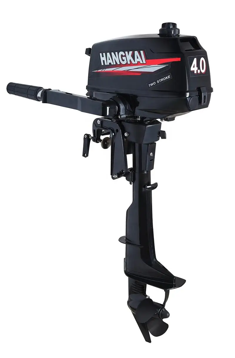 Wholesale/Retails New Design HANGKAI 2 Stroke 4.0HP Outboard Motors Inflatable Boat Motors Boat Outboard Marine Engines