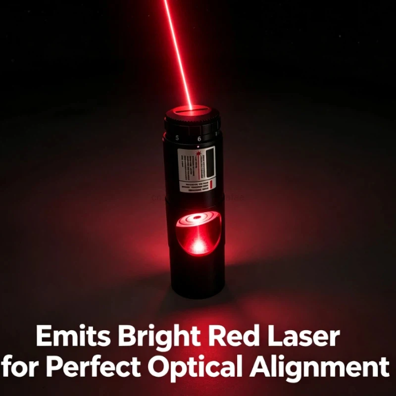 1.25IN Telescope Collimator 2INCH Adapter Reflector Telescope Newtonian SCA Laser Collimation 7 Brightness Level Astronomical