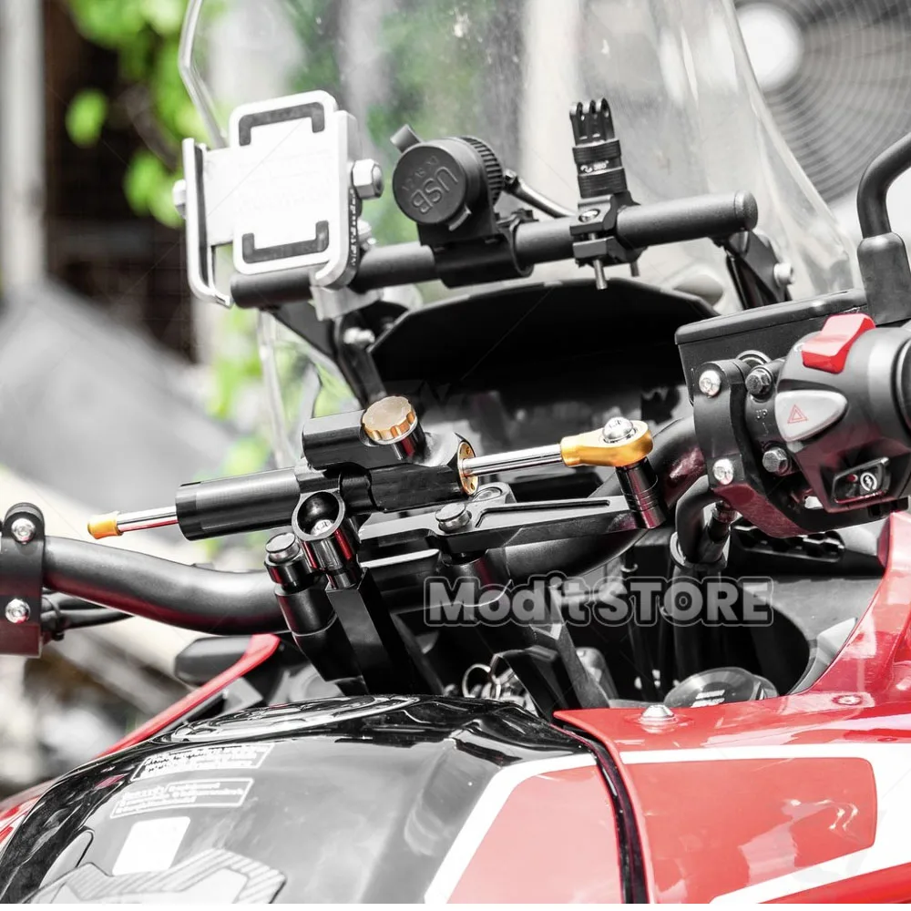 Stuurdemper Kit Honda NX400/NX500 (2024-2026) - close-up view