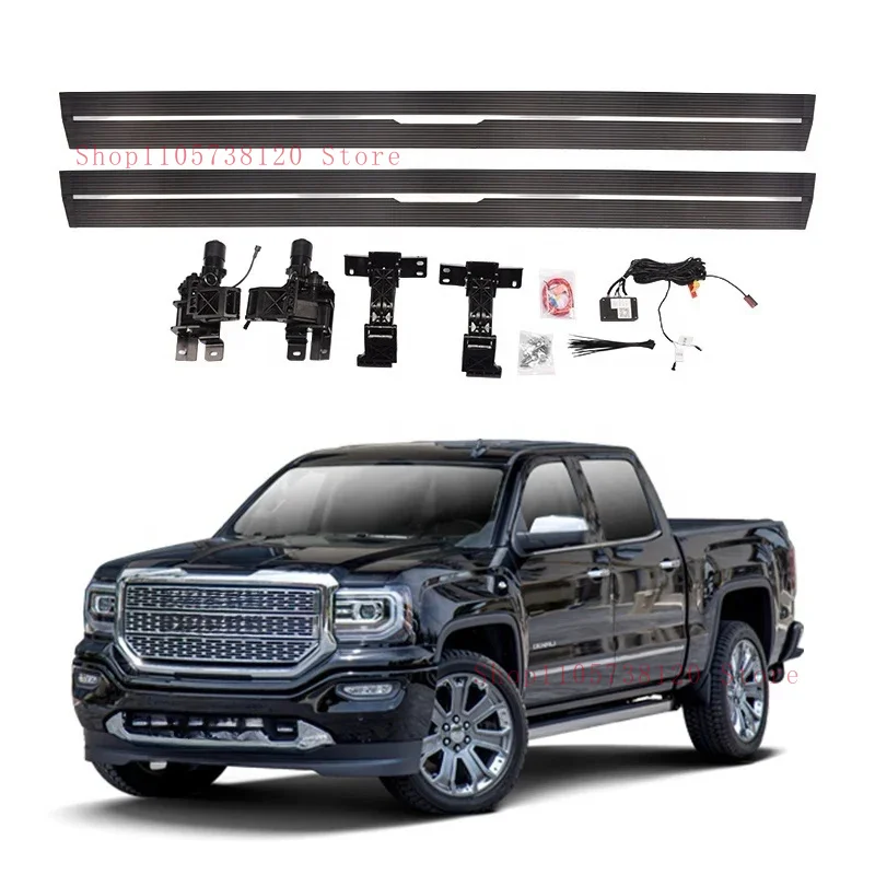 Ize Various Models Automobile Folding Step Aluminum Alloy Side Steps Fo Running Boards