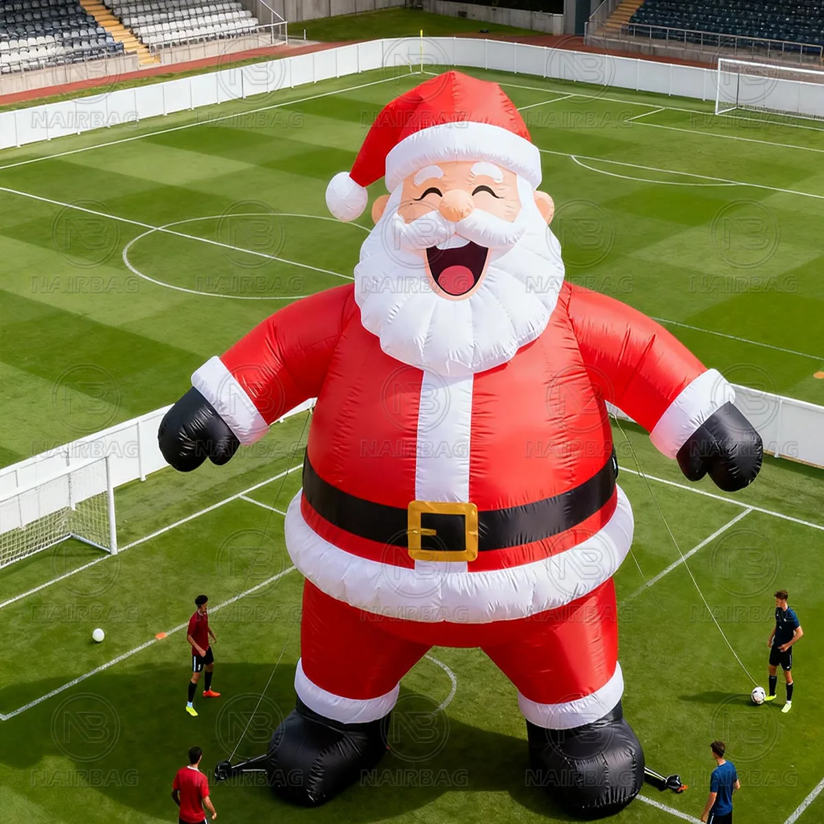 

Oversized Inflatable Santa Claus Christmas Decoration Excellent for Enhancing Festive Feel in Malls & Public Spaces