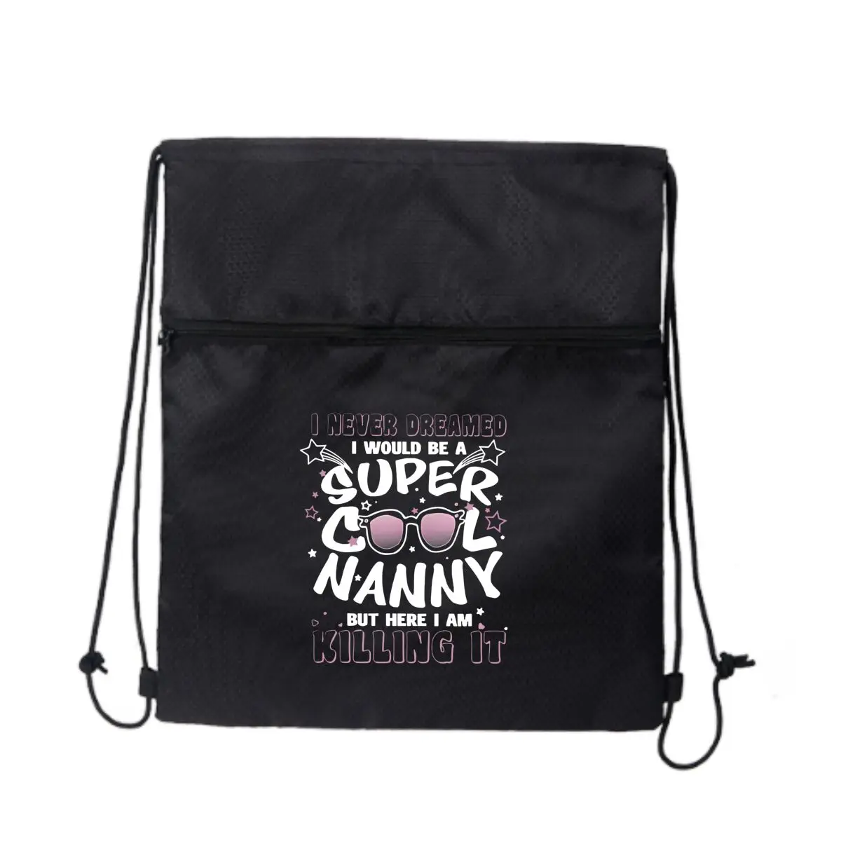 

Супер крутая сумка на молнии с дизайном няни Park Stroll на шнурке: вмещает закуски и игрушки