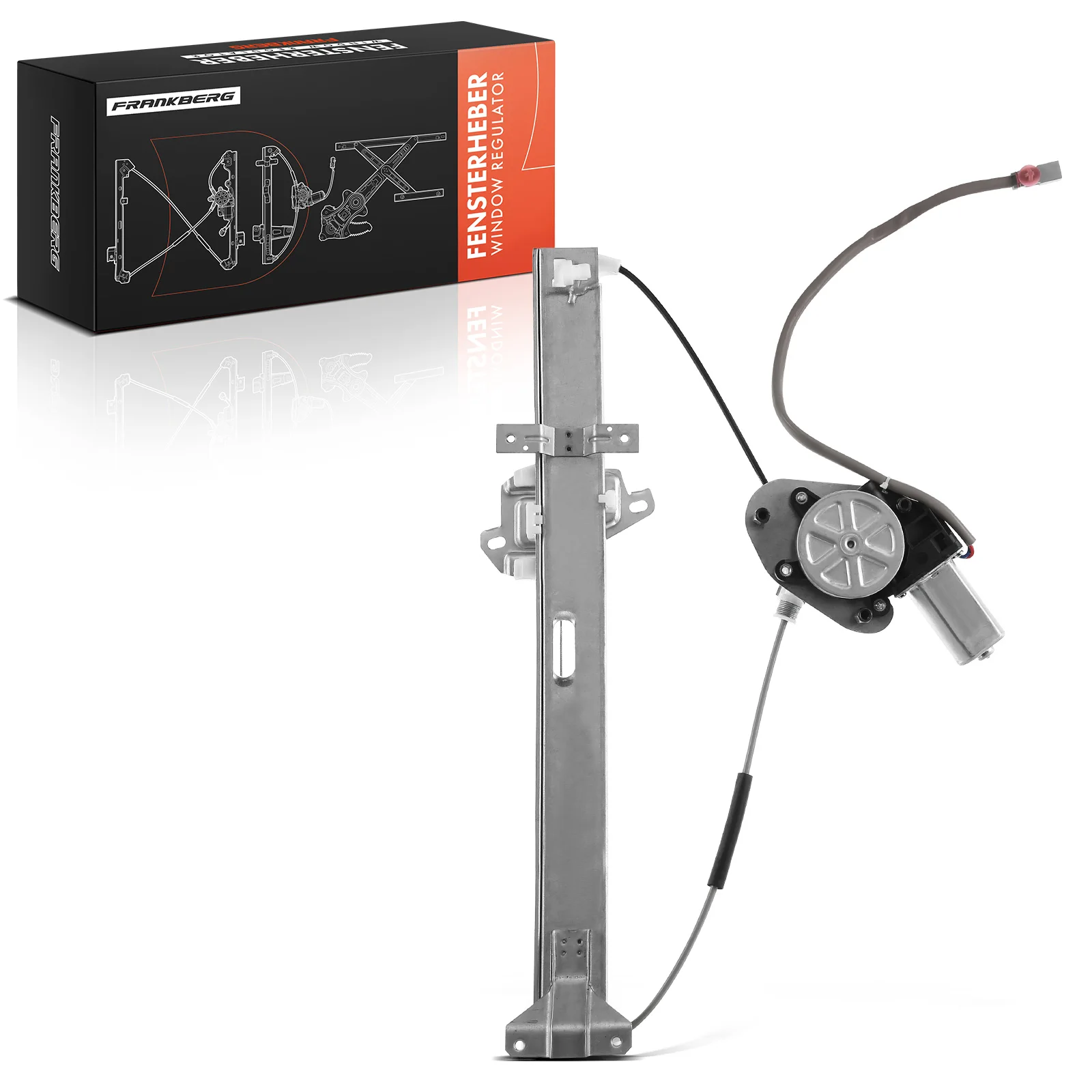 Frankberg 1x Raammechanisme rechtsvoor voor Honda Jazz II GD Hatchback 1.2L 1.3L 2002–2008 748-616 72210SAAG03