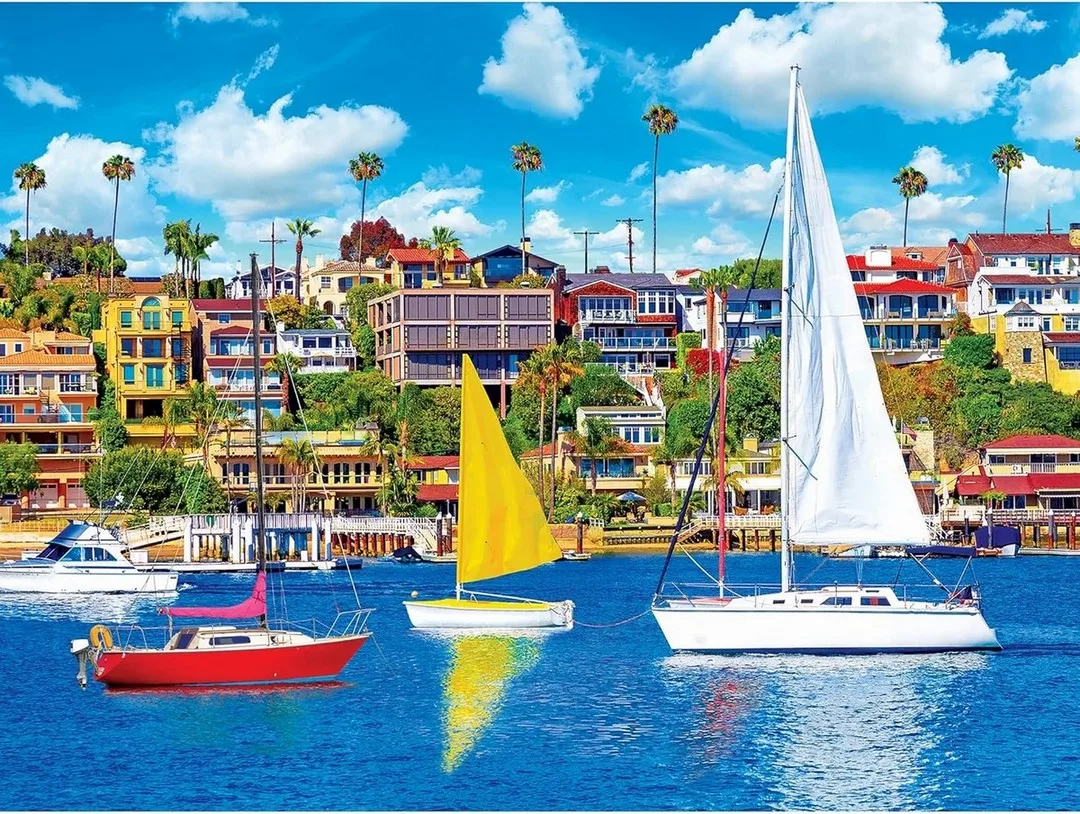 

Div 5D Парусники Море Пляж Корабль Дом Дерево Небо Облако Полная алмазная живопись наборы крестиков художественная морская 3D краска по бриллиантами