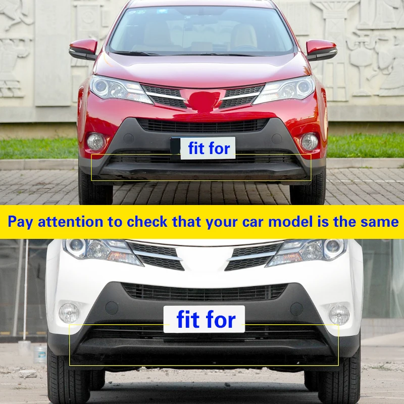 For Toyota RAV4 2013 2014 2015 Front Grille Around Trim Racing Grills Trim Car styling High quality stainless steel