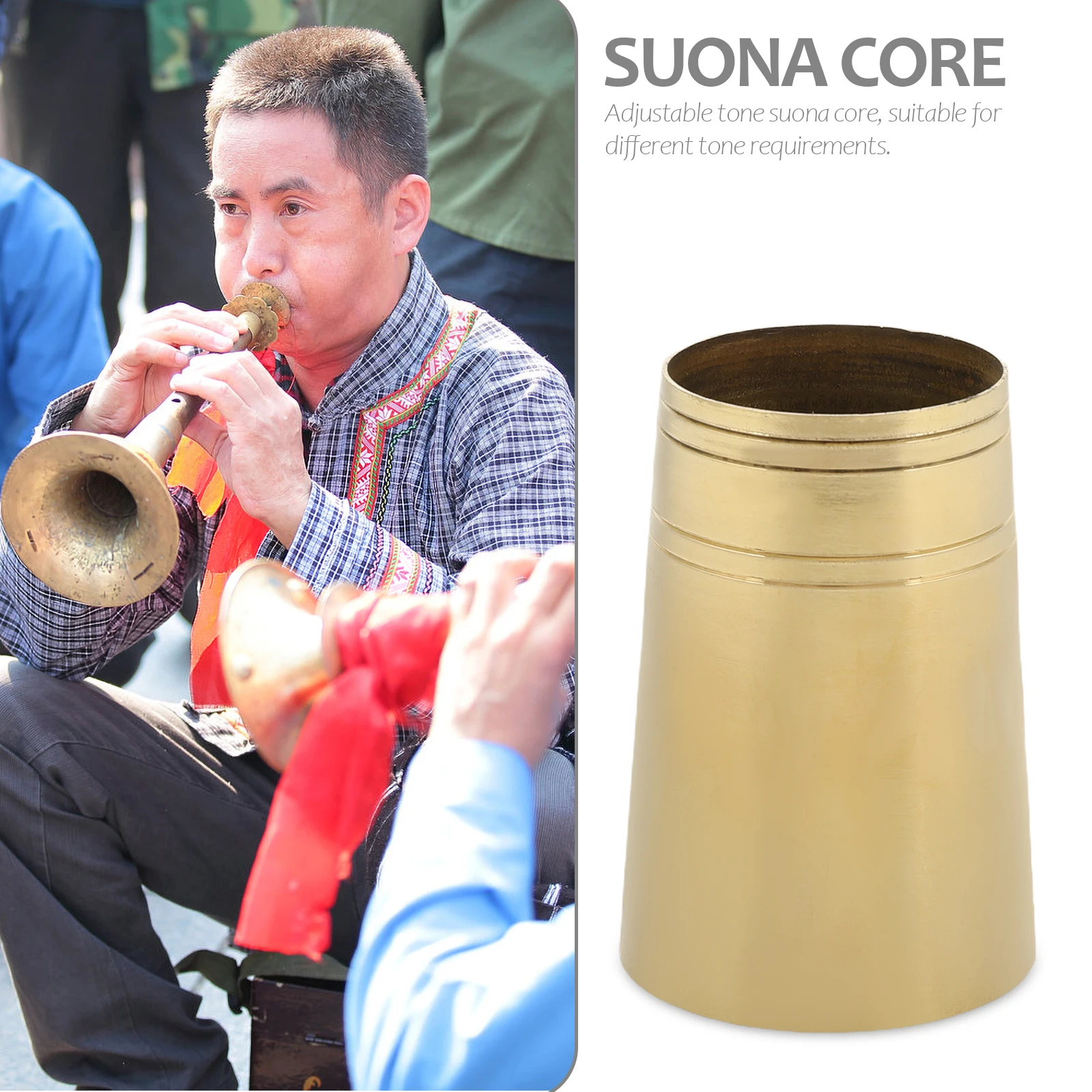 

9 Holes Brass Tuning Sleeve Professional Performers Music Enthusiasts