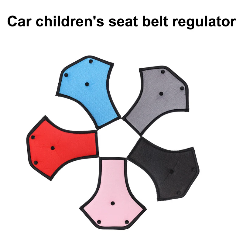 Housse de ceinture de sécurité universelle pour voiture, Triangle souple et réglable, Clips de Protection Anti-cou pour enfants