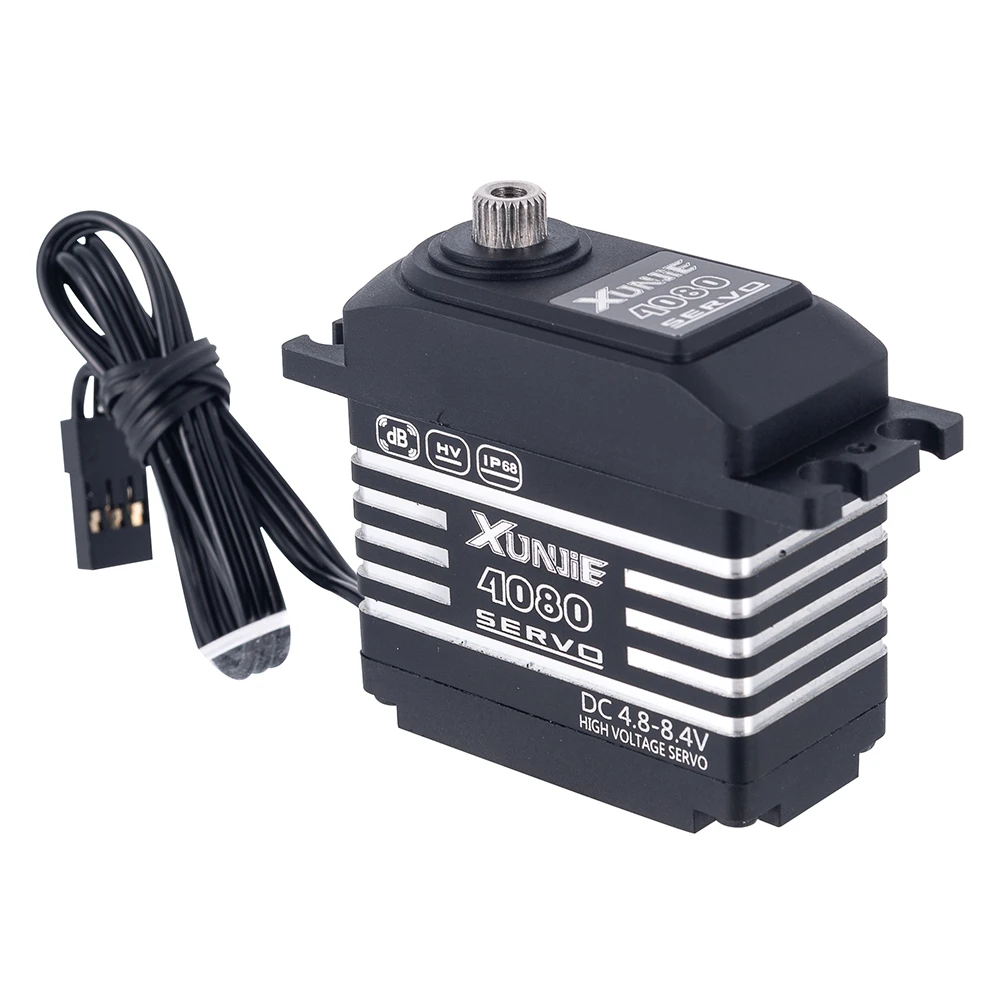 Ip68 Waterproof Rc Servo 40kg All Steel Gear Digital Servos Motor For Rc Accessories 1/8 1/10 Remote Control Cars Robot Boat