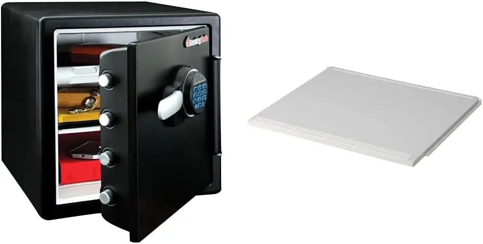 

Огнестойкий и водонепроницаемый стальной домашний сейф с цифровой клавиатурой и вставкой для полки для SFW082 и SFW123, огнестойкий и водонепроницаемый