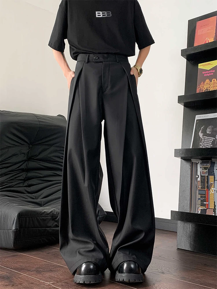 

Женские мешковатые брюки Dark Academia Grunge Широкие готические длинные брюки Дизайнерские брюки в стиле Харадзюку Cyber Punk Y2k Новинка