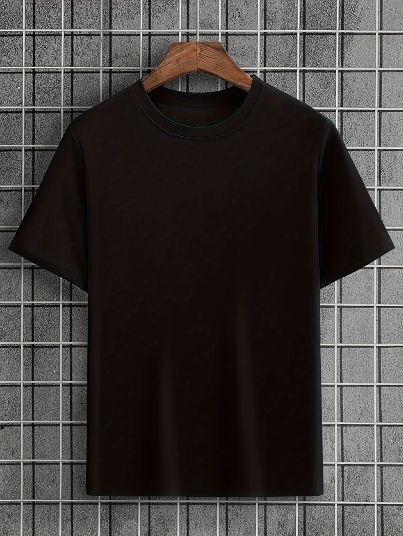Men's 100% pure cotton summer loose size Planet Graphic Design print casual comfortable round neck short sleeved T-shirt top image 5