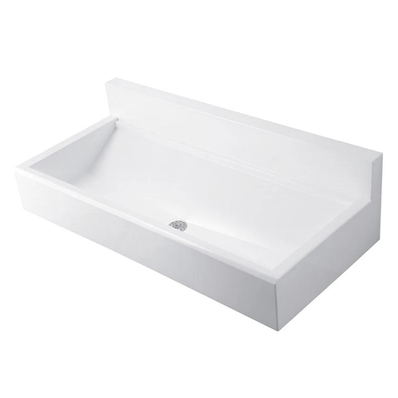 Stainless Steel Small Counter Top Modern Hand Wash Basin Wash Basin Sink for Prison Outdoor Apartment Hospital Bathroom