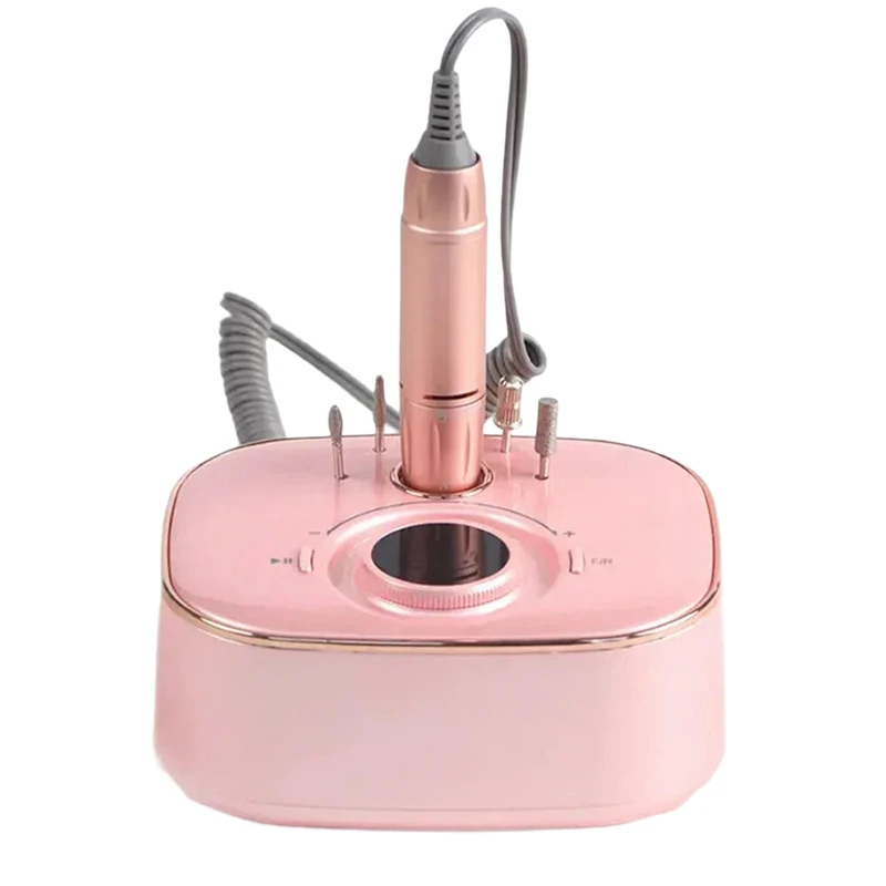 Desktop Sander Portable Electric Sander Knob-Operated Electric Polisher Electrical Nail File for Acrylic NailElectric-A63M